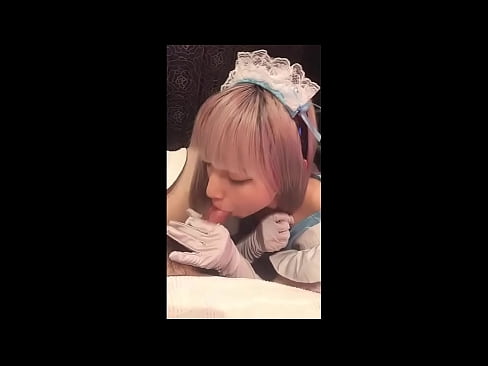 ❤️ Japanski idol [mayuka], kostim francuske služavke, 1. dio, pušenje i drkanje losionom ☑ Super porno na hr.muitohentai.ru